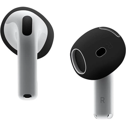 AirPods 4 Anti-Slip Silikone Cover - Sort