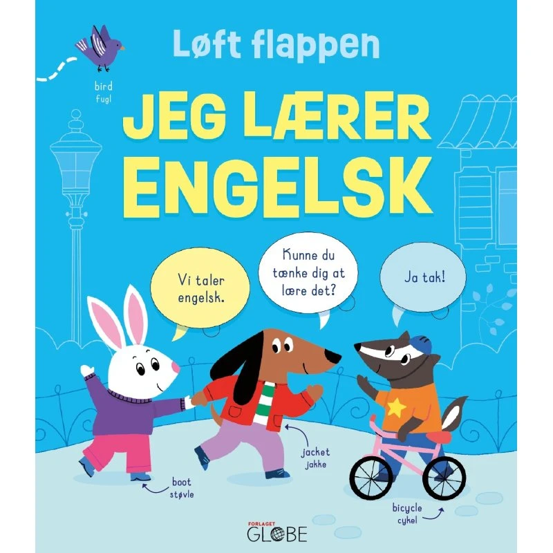 Løft flappen - Jeg lærer engelsk (Papbog)