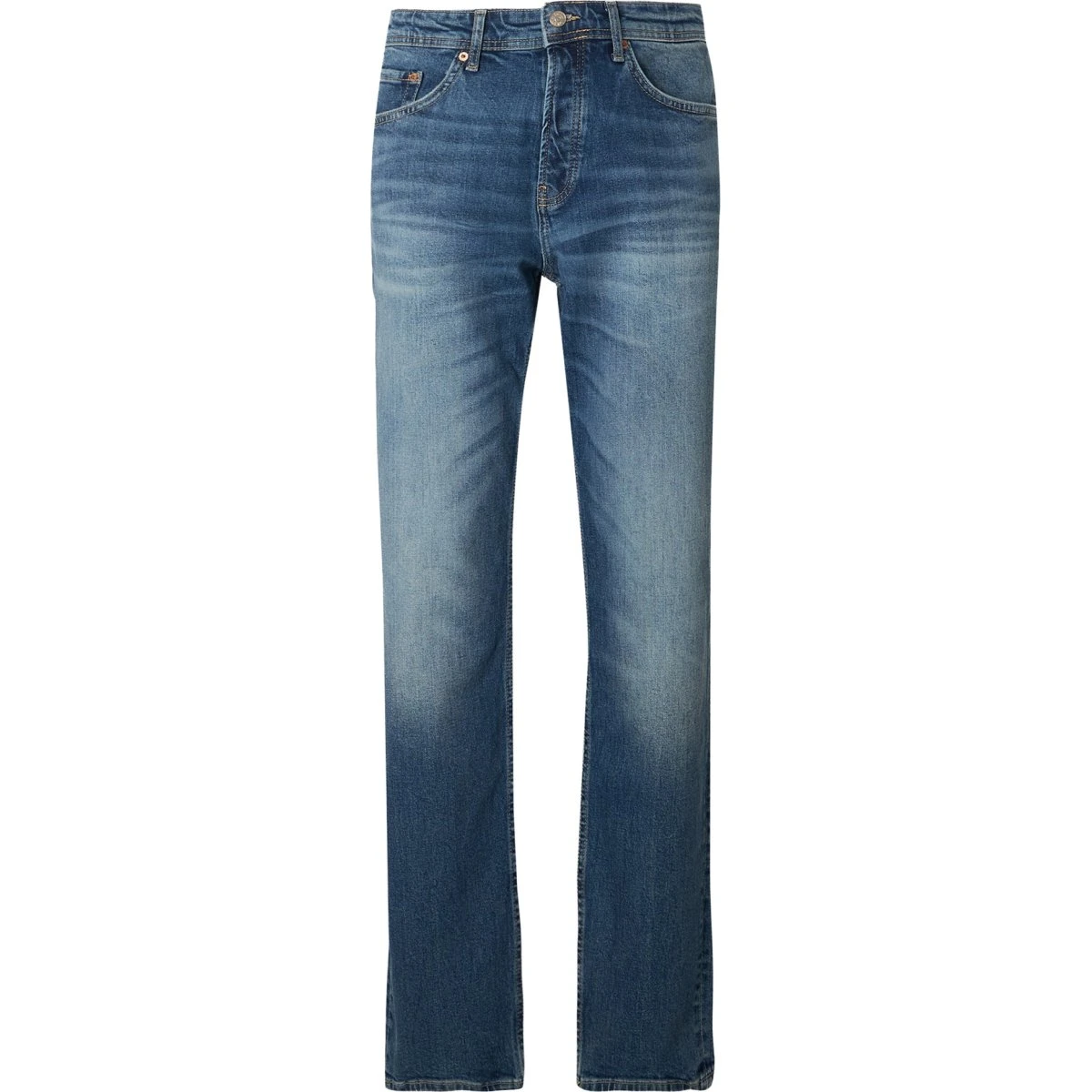 Only & Sons ONSEdge Jeans i Blue Denim - Baggy 3/4-lang