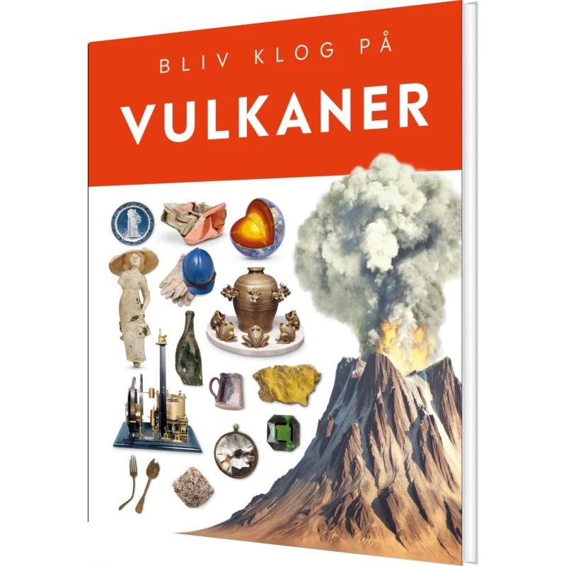 Vulkaner – Børnebog med fotos og illustrationer