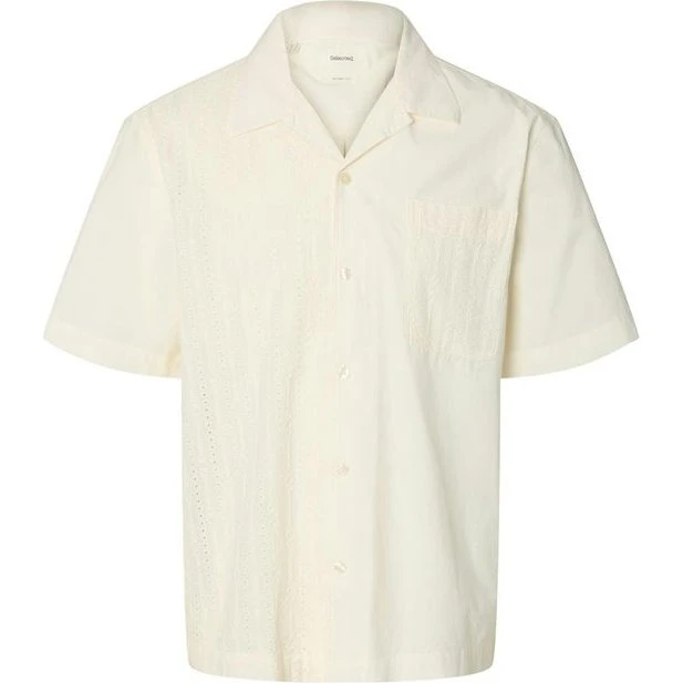 SLHRELAX Jax Skjorte med Broderi SS