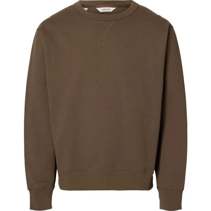 Selected SLHRELAXLUKE Sweatshirt med Crew Neck