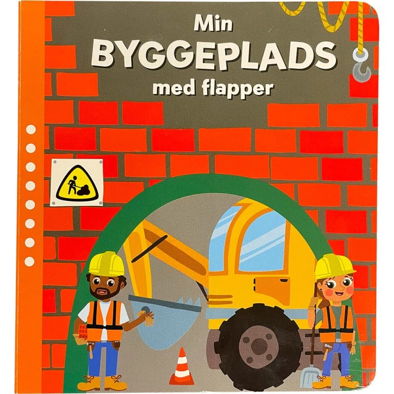 Min byggeplads med flapper – papbog
