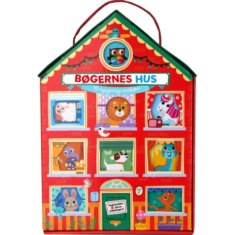 Bøgernes Hus – Papbog og 3x3 Skubepuslespil