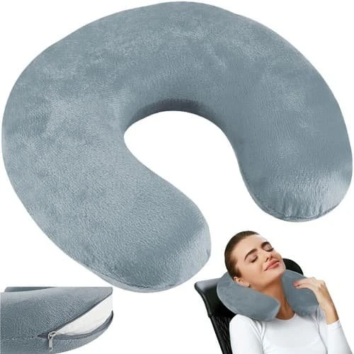 Rejsepude med Memory Foam - Ergonomisk Nakkepude