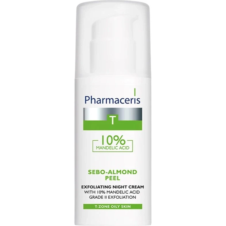 Pharmaceris T Sebo-Almond Peel 10% Eksfolierende Natcreme 50 ml