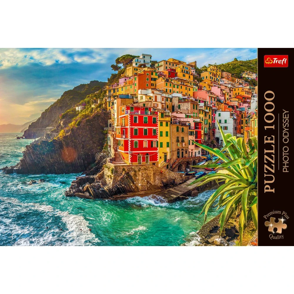 Trefl Town of Riomaggiore Italy Puslespil - 1000 brikker