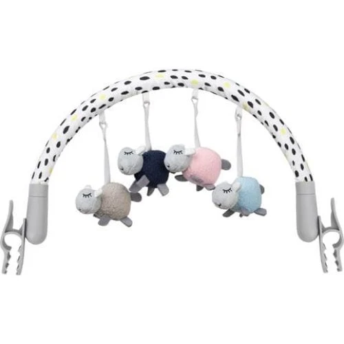 MoMi JOY Toy Rail - Universel legetøjsstang til barnevogn og babygym