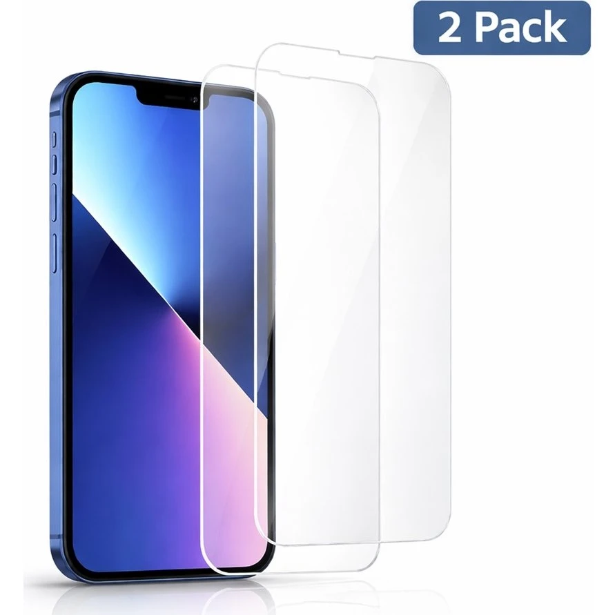 2-pak iPhone 12 Mini Hærdet Glas Skærmbeskytter