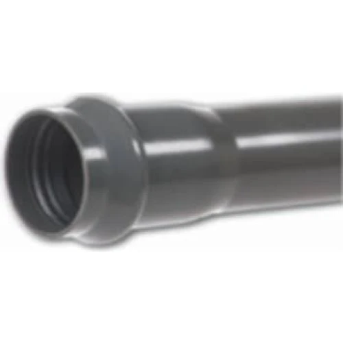 Kaczmarek PVC-trykrør 160 x 6000 mm PN6 grå