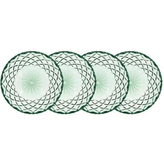 Lyngby Sorrento Asietter 4 stk. - Grøn, 16 cm