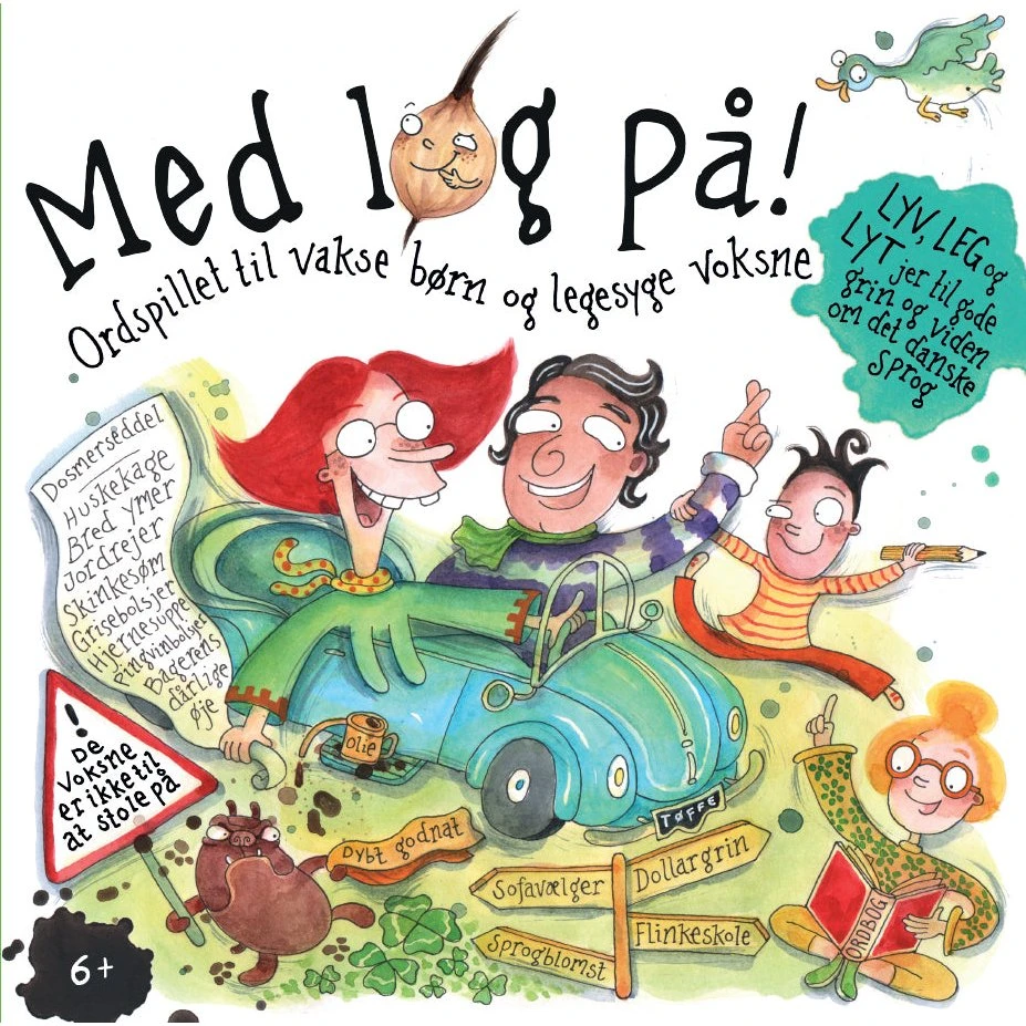 Med Løg På! - Det sjove selskabsspil til børn og voksne