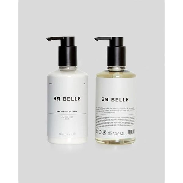 Rebelle Copenhagen Duokit Hand & Body Wash & Soufflé Lemongrass Mint
