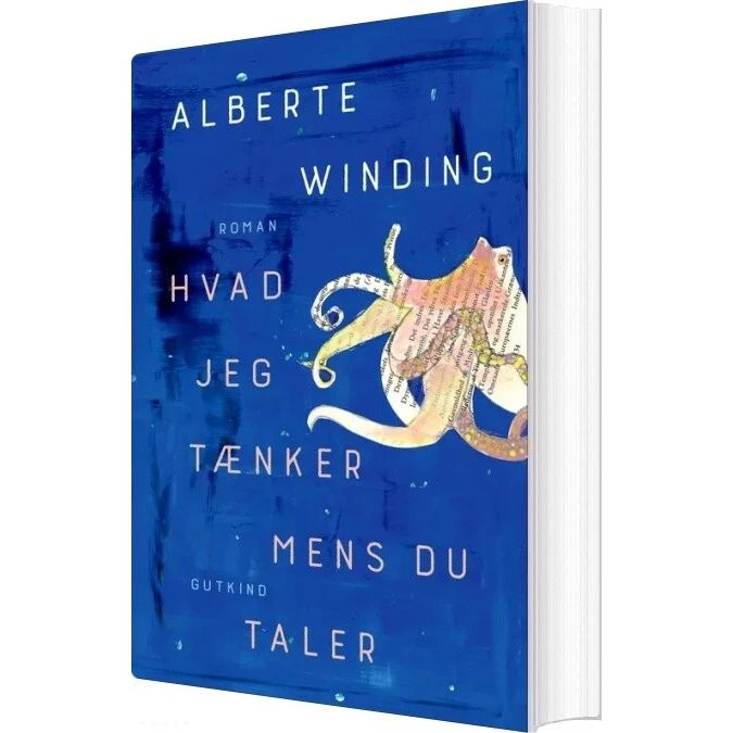 Hvad jeg tænker mens du taler – Alberte Winding (hardcover)
