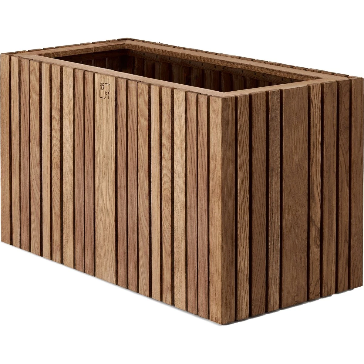 Squarely Copenhagen GrowLARGE plantekasse 90x45 cm - Mørk Eg