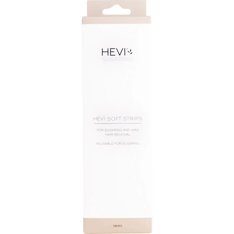 Hevi Sugaring Soft Strips - 100 stk. genanvendelige strips