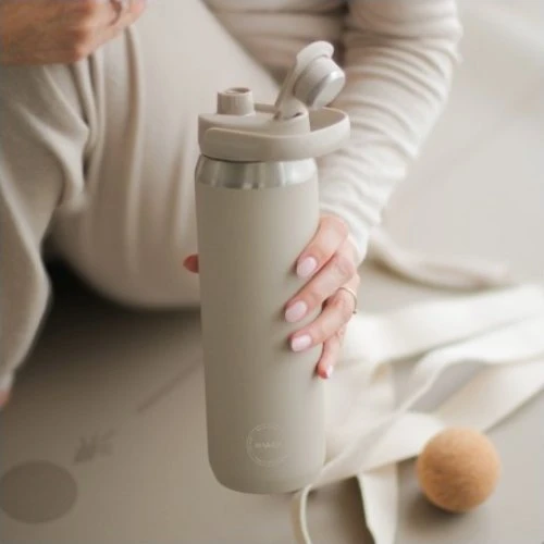Aya&ida Sports Bottle Creme Beige, 700 ml