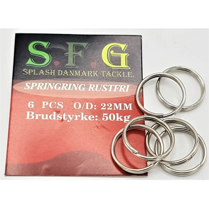 SFG Springring Rustfri 22mm