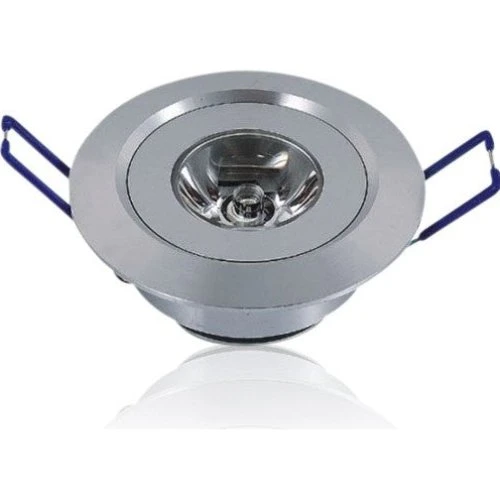 1,5W LED Elevator Spot - Ø5,2cm - 2m ledning - Varm hvid