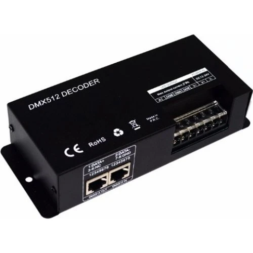 DMX 512 RGB Controller - 12V/24V (288W/576W)