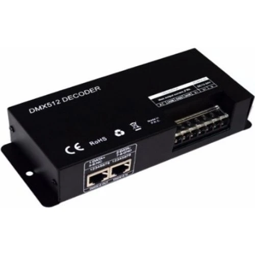 DMX 512 RGB+W Controller - 12V (384W) / 24V (768W)