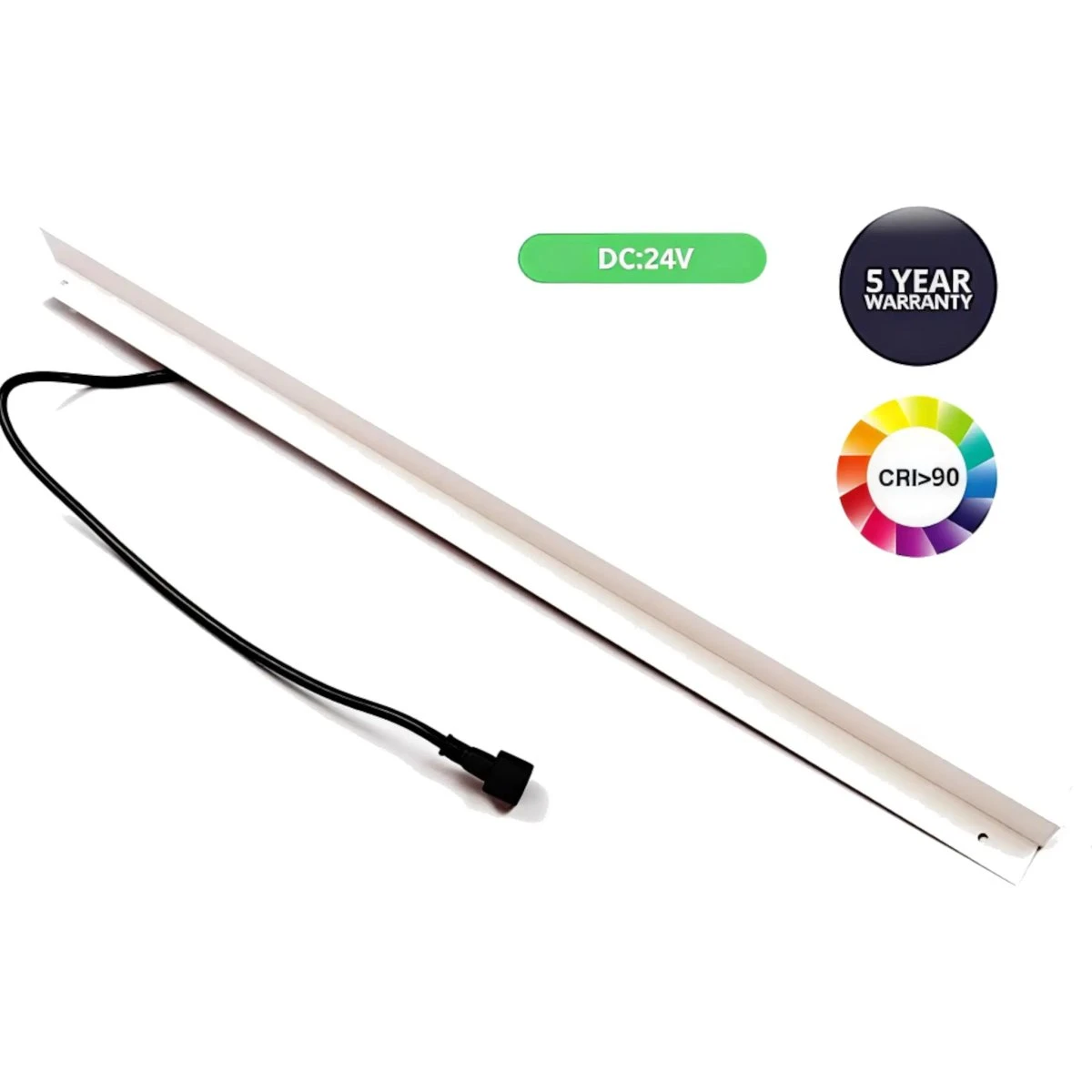 LEDlife Akustilight 27W 90 cm 3000K 24V til akustikloft