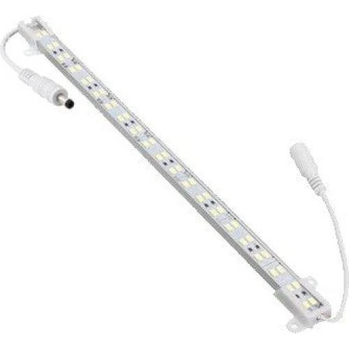 Vandtæt LED akvarie aluprofil 0,5m 10W 10000K IP65 med stik