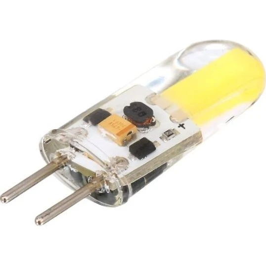 KAPPA3 LED pære GY6.35 1,6W dæmpbar varm hvid 12-24V DC