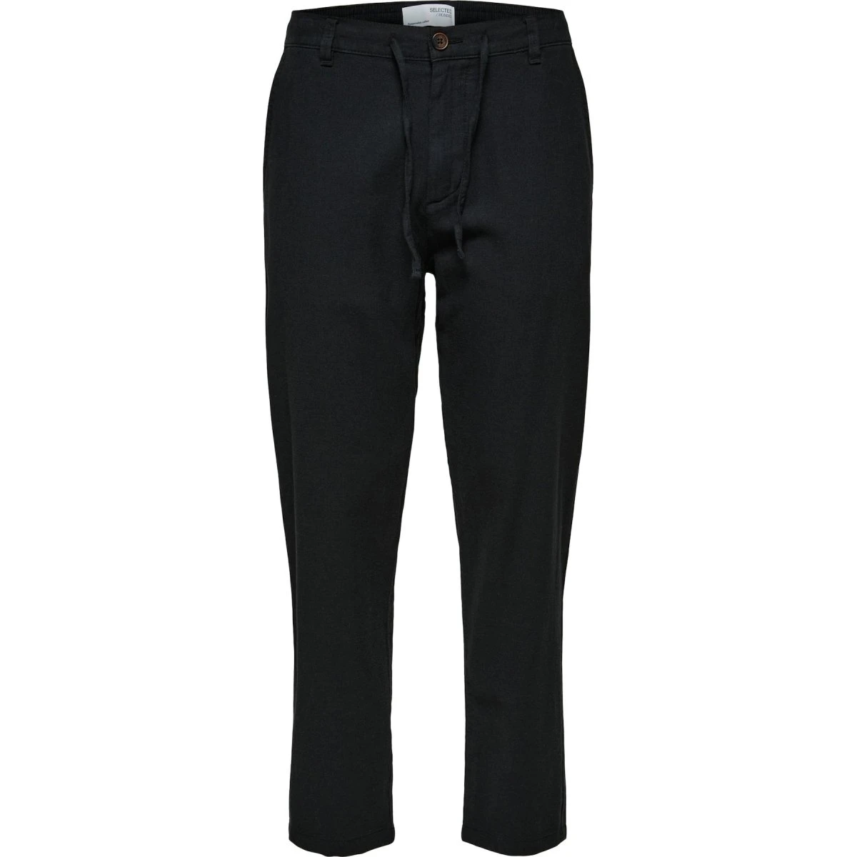SELECTED Bukser Brody Sort Slimfit 7/8-lang
