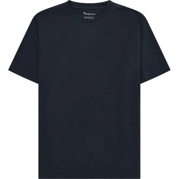 KnowledgeCotton Apparel Basic T-shirt i 100% økologisk bomuld