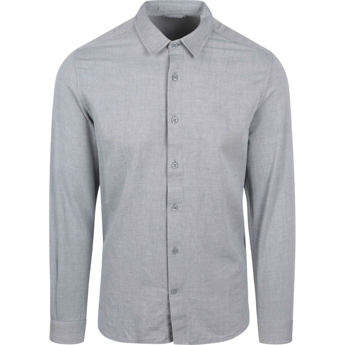 KnowledgeCotton Apparel Skjorte Vintage Indigo Blå XL