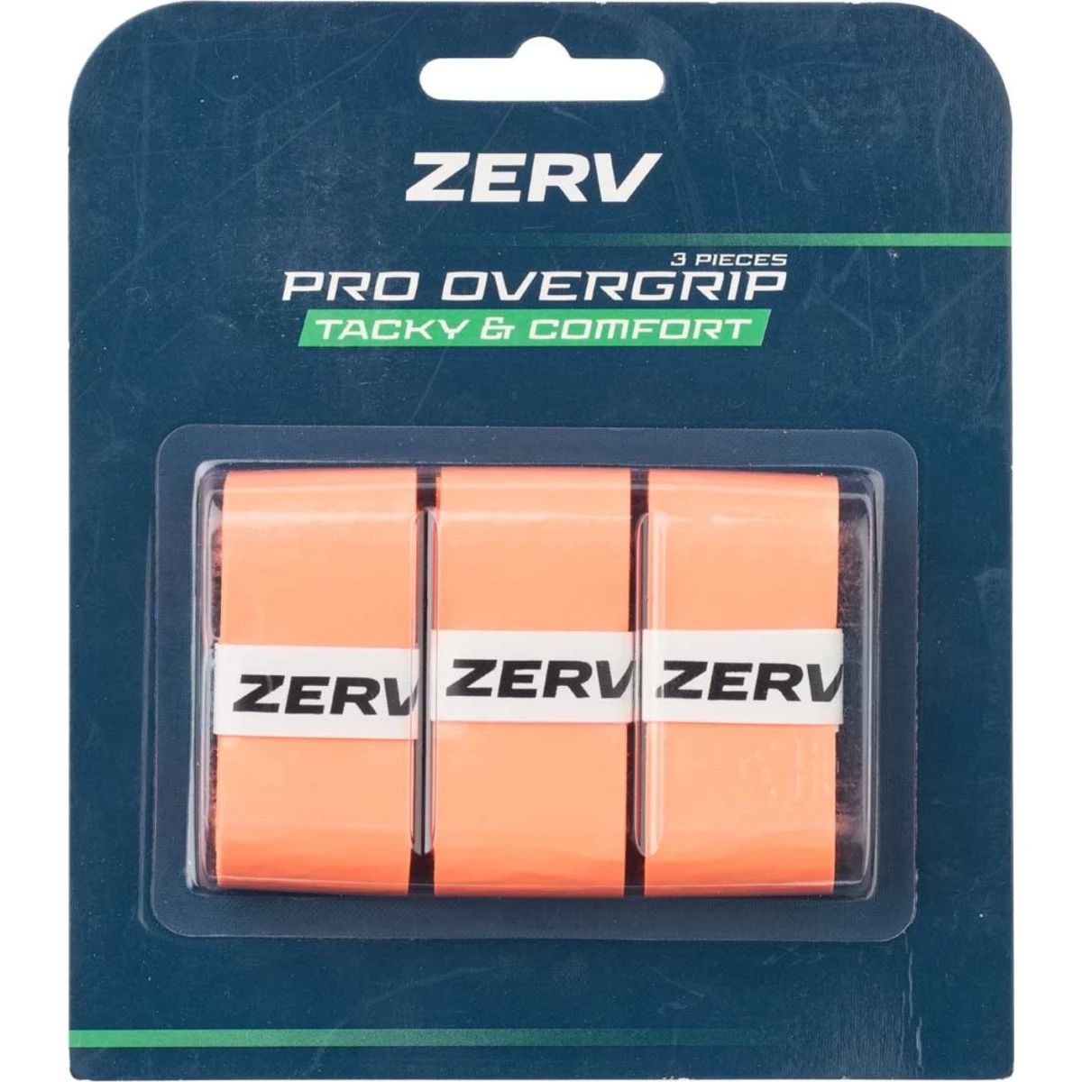 ZERV Pro Overgrip 3-Pack Orange