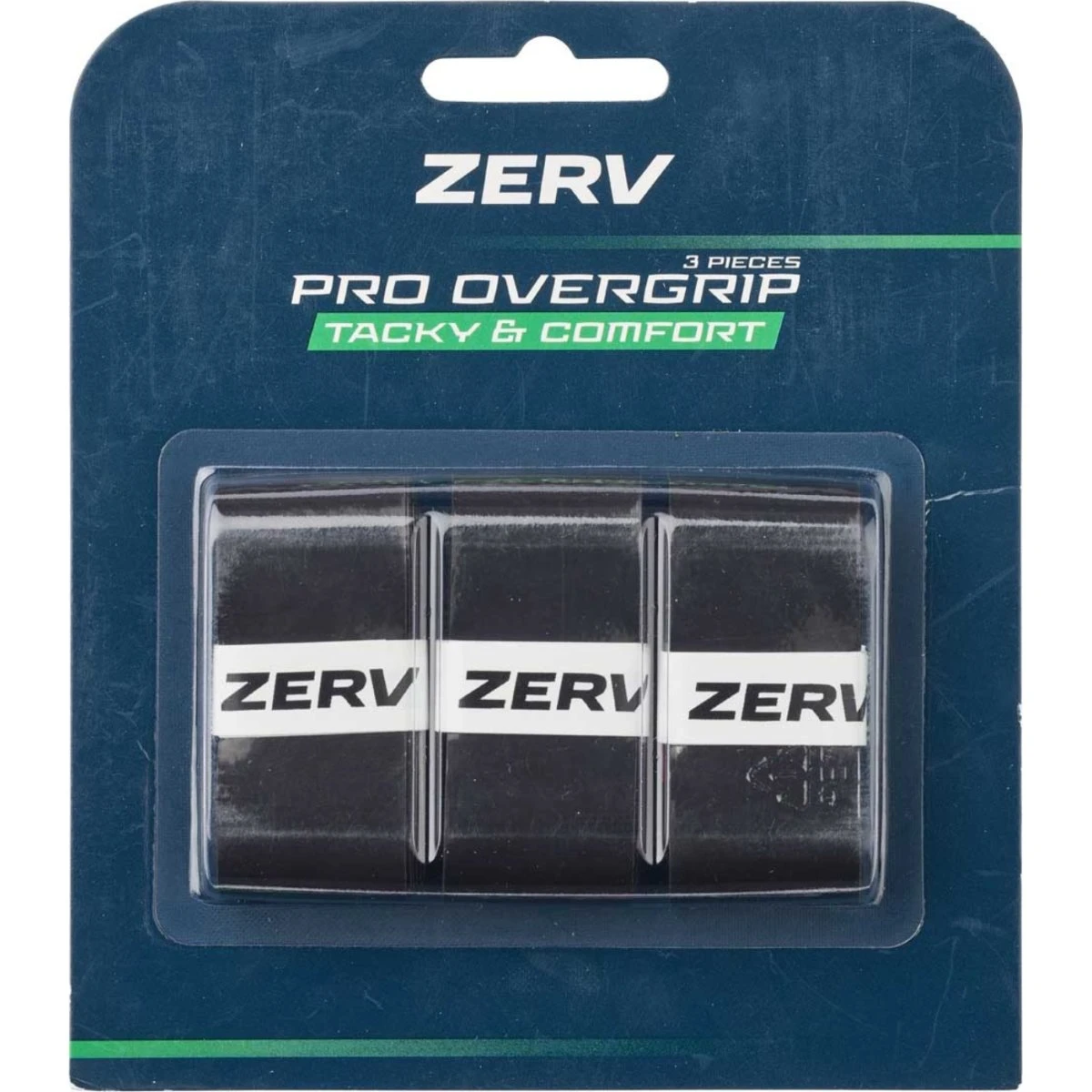 ZERV Pro Overgrip 3-Pack Black