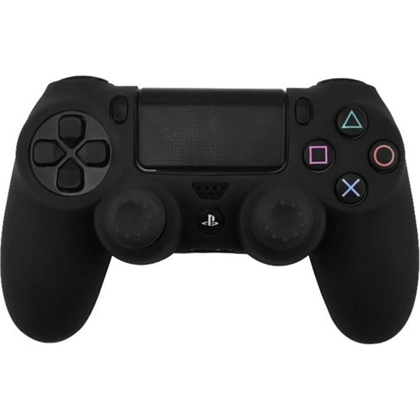 DATA FROG Silikonecover til Sony PlayStation 4 Pro / Slim - Sort