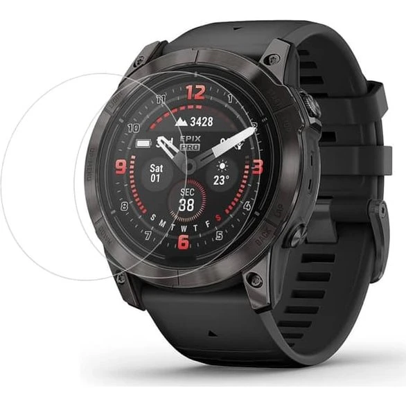 2-pak Garmin epix Pro (Gen 2) 47 mm skærmbeskytter HD Clear