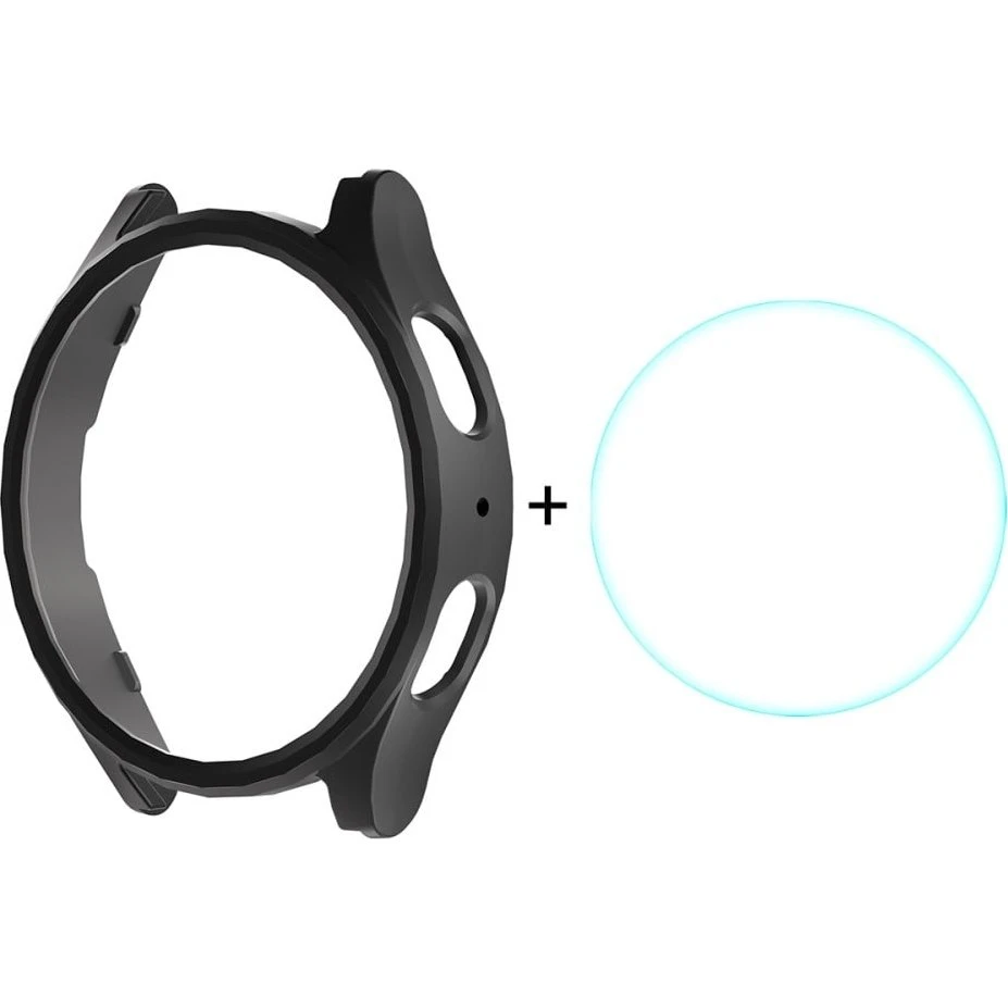 ENKAY HAT PRINCE Cover til Samsung Galaxy Watch7 44mm - Sort