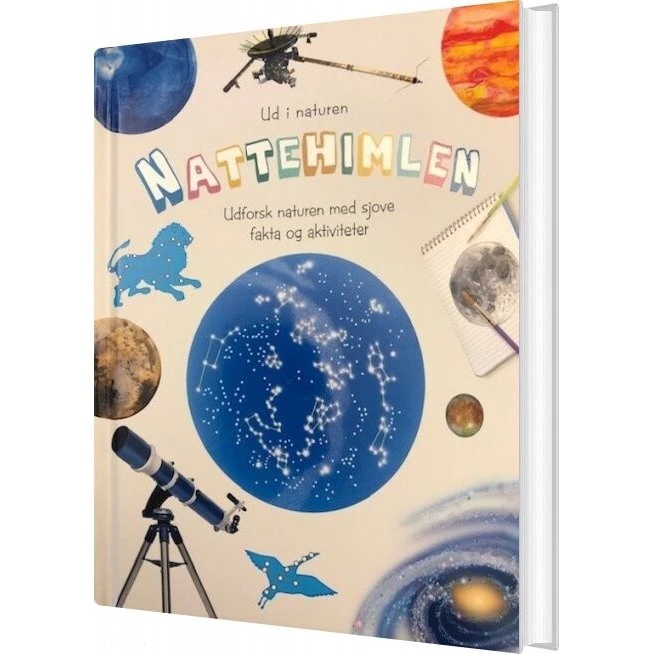 Nattehimlen – Børnebog om stjerner, planeter & aktiviteter