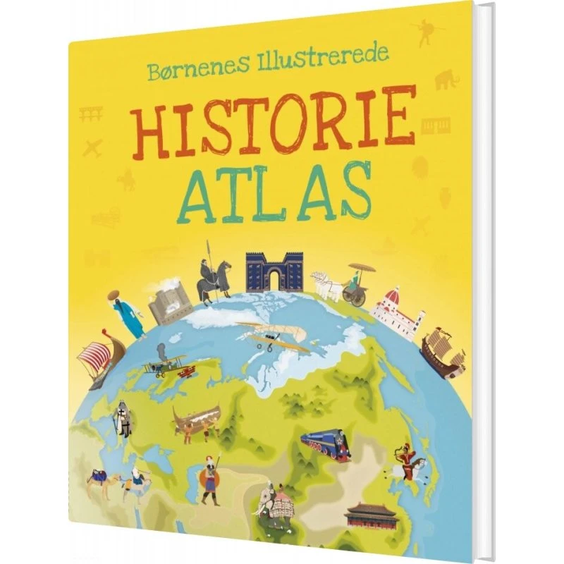 Børnenes illustrerede historieatlas (hardcover)