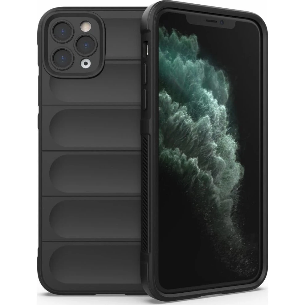 Intenso iPhone 11 Pro Cover - Sort med blødt greb