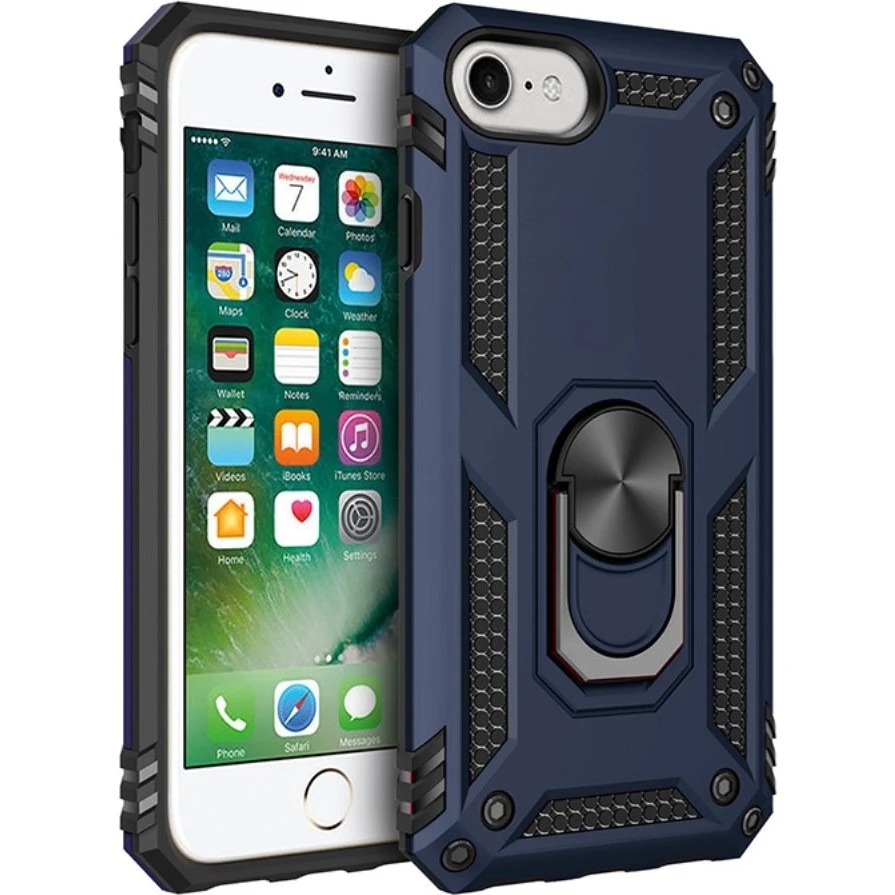 Bofink Combat Cover til iPhone SE 2020 / SE 2022 / iPhone 7 - Mørkeblå
