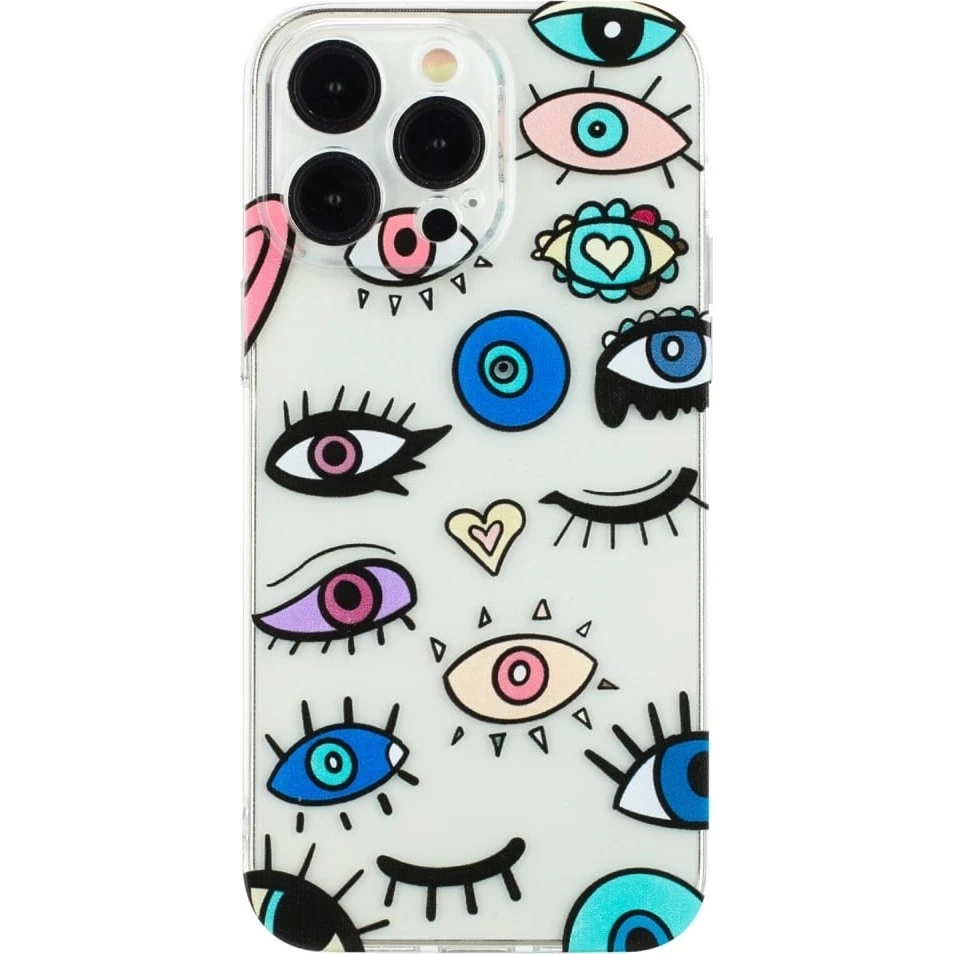 Deco iPhone 15 Pro Max cover - Monsterøjne