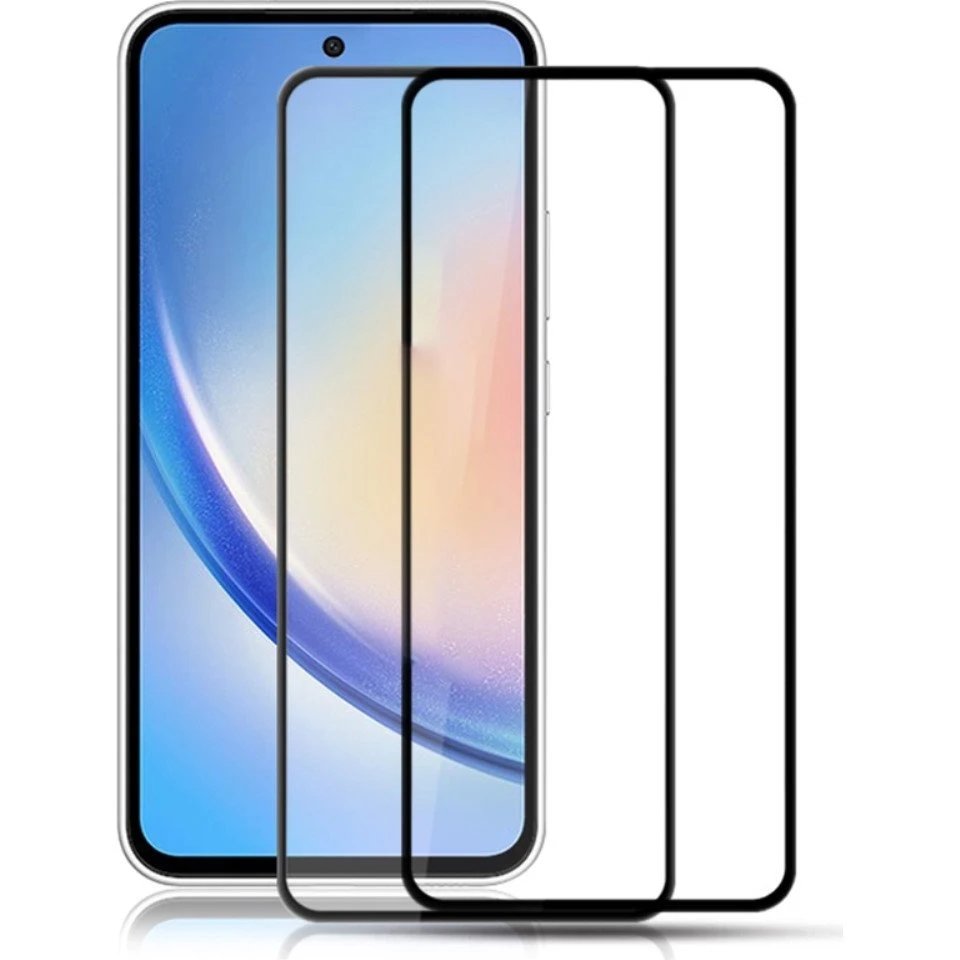 AMORUS 2x Ekstra stærke skærmbeskyttere til Samsung Galaxy A35/A55