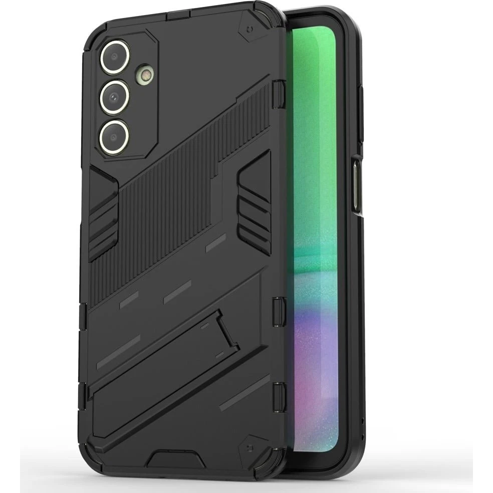 Samsung Galaxy A15 Hybridcover - Sort - Stødsikkert design