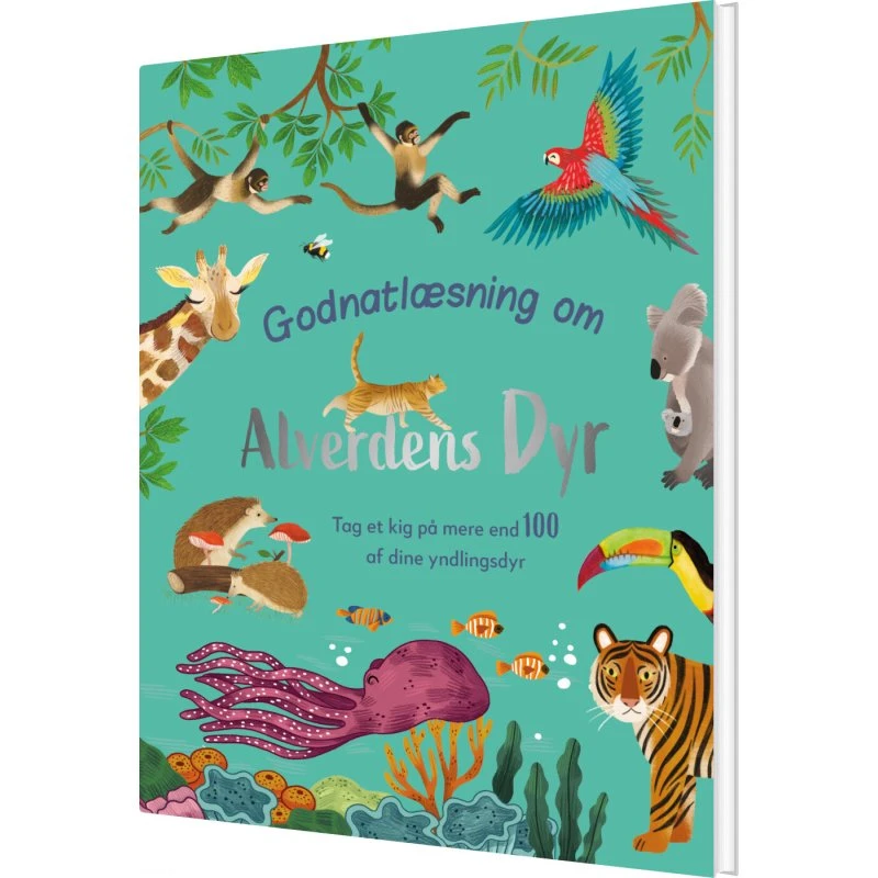 Godnatlæsning om alverdens dyr – børnebog (hardcover)