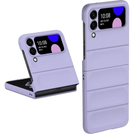 Intenso Blødt grebsformet cover til Samsung Galaxy Z Flip3 5G - Lilla