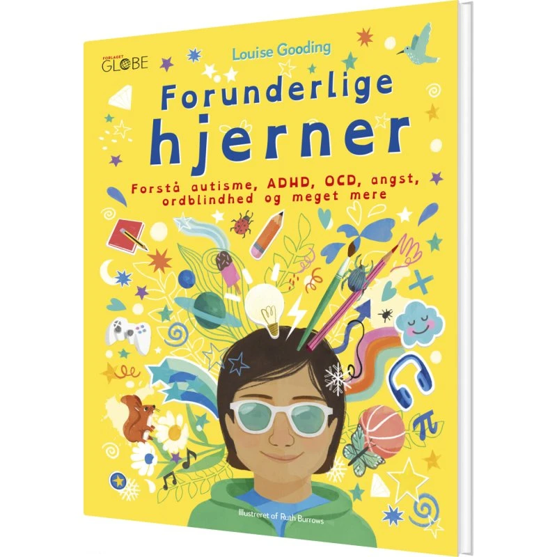 Forunderlige hjerner – børnebog om neurodiversitet (hardcover)