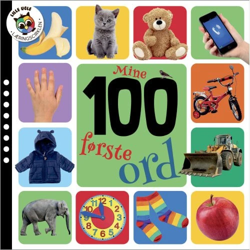 Mine første 100 ord – børnebog (hardcover)