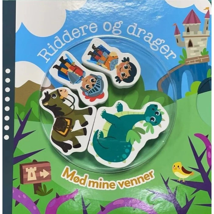 Mød Mine Eventyr: Riddere og Drager (Papbog)