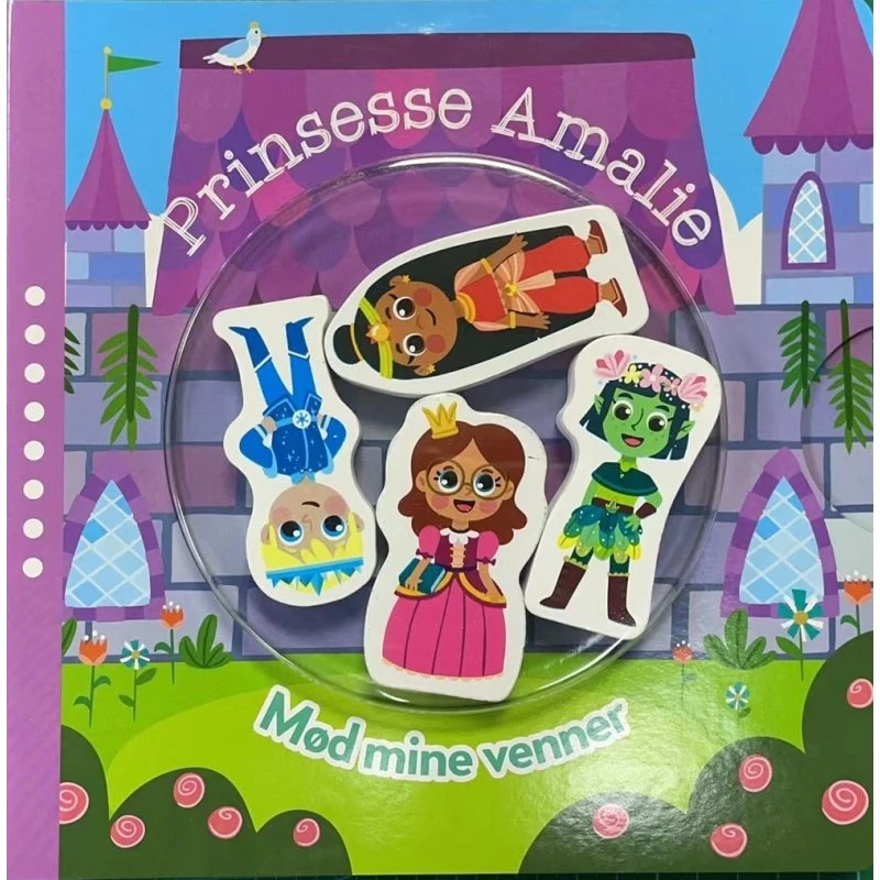 Mød Prinsesse Amalie – Papbog: Fødselsdagsfest