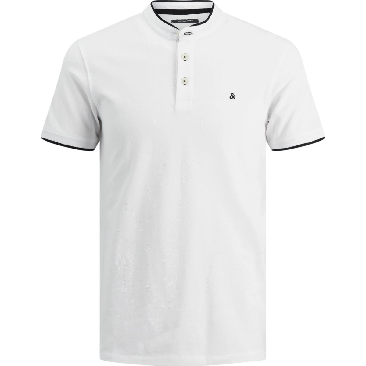 Jack & Jones Grandad T-shirt - Hvid - S